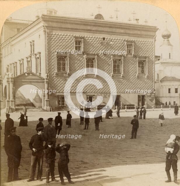 'Famous Red Staircase and old Palace, Moscow, Russia', 1900. Creator: Underwood & Underwood.