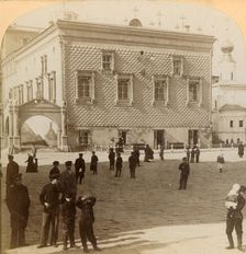 Famous Red Staircase and old Palace, Moscow, Russia 1900. Creator: Underwood & Underwood