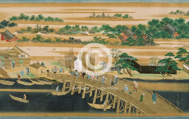Famous Sites of the Sumida River, Second Half of the 18th cen.. Artist: Anonymous  