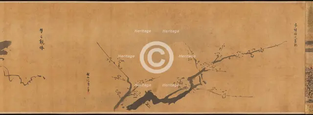 Famous Themes for Painting Study Known as "The Garden of Painting" (Gaen) , 1670. Creator: Kanô Tan'yû.