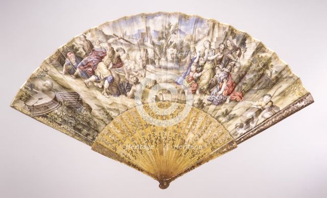 Fan, 1700-1723. Creator: Marta Palomba.