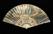Fan, 1715-25. Creator: Unknown