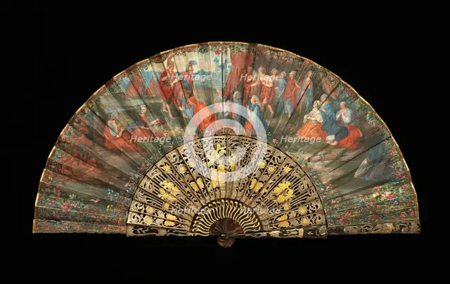 Fan, 1740-60. Creator: Unknown.