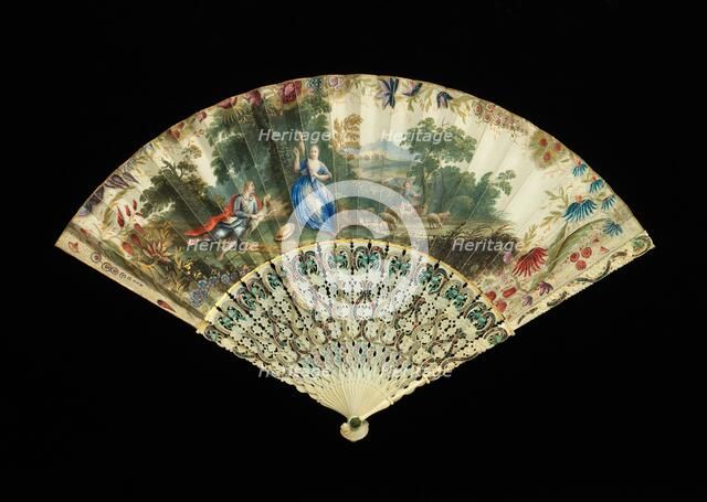Fan, 1745-55. Creator: Unknown.