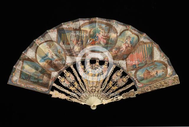 Fan, 1745-55. Creator: Unknown.