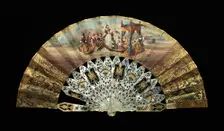 Fan, 1840-70. Creator: Unknown