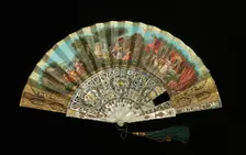 Fan, 1850-70. Creator: Unknown