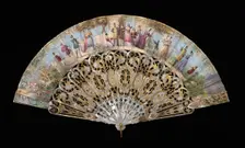 Fan, 1855-65. Creator: Unknown