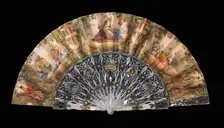 Fan, 1855-65. Creator: Unknown