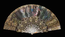 Fan, 1860-69. Creator: Unknown