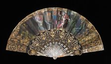 Fan, 1860-69. Creator: Unknown