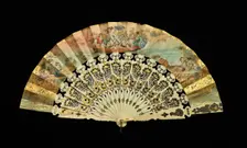 Fan, 1860-70. Creator: Unknown
