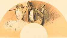 Fan, 1903. Creator: Jean Louis Forain