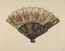 Fan, 1935/1942. Creator: Frank J Mace