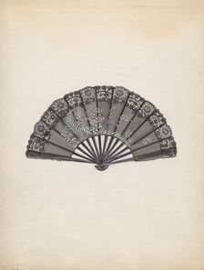 Fan, 1935/1942. Creator: Jean Peszel