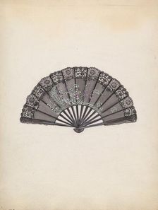 Fan, 1935/1942. Creator: Jean Peszel