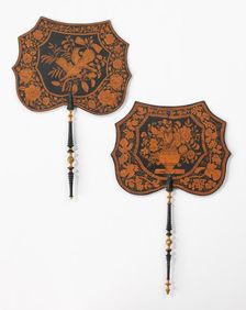 Fan, American, 1837. Creator: Christiana Hummer