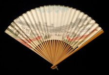 Fan, American, 1875. Creator: Unknown