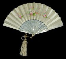 Fan, American, 1880-89. Creator: Unknown