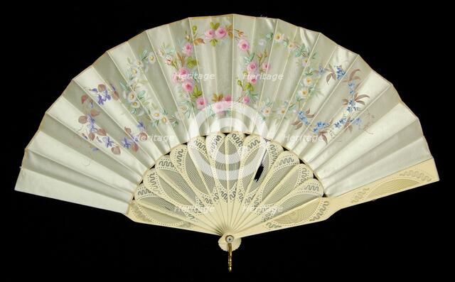 Fan, American, 1880-89. Creator: Unknown.