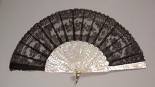 Fan, American, 1885-95. Creator: Unknown