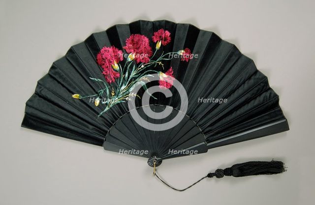 Fan, American, ca. 1885. Creator: Unknown.