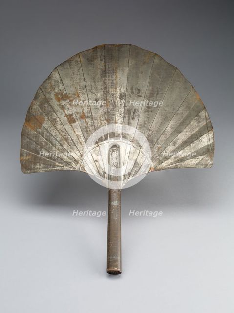 Fan (Anniversary Tin), 1850/1900. Creator: Unknown.