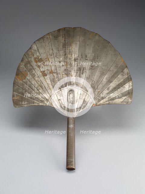 Fan (Anniversary Tin), 1850/1900. Creator: Unknown.