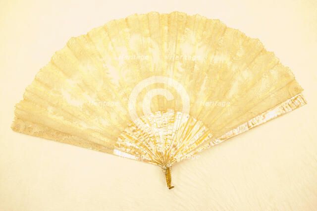 Fan, Belgium, 1875/1900. Creator: Unknown.