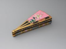 Fan Box, Stoke-on-Trent, 1876. Creator: Minton