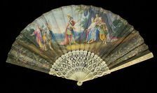 Fan, British, 1780-99. Creator: Unknown