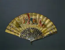 Fan, c. 1840. Creator: Unknown