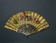 Fan, c. 1840. Creator: Unknown