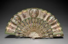 Fan, c. 1850-1870. Creator: Marie Gallois (French); Tiffany & Co. (American, New York, est. 1837)