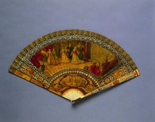 Fan, c. 1888. Creator: Unknown