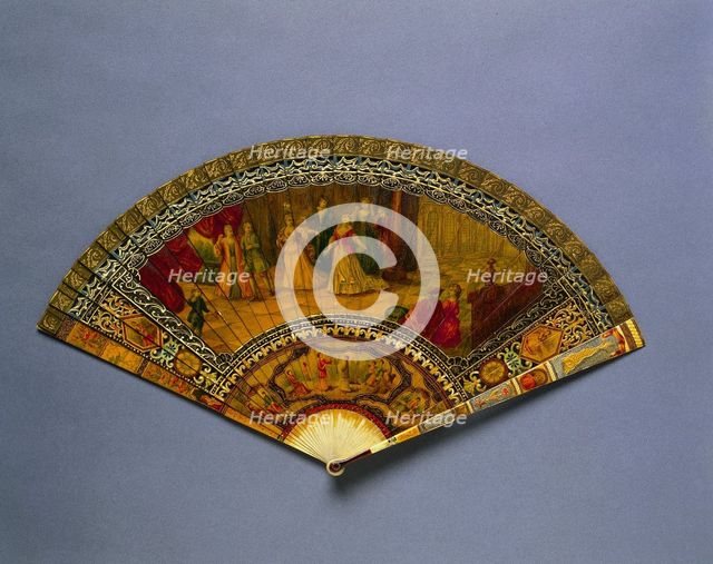 Fan, c. 1888. Creator: Unknown.