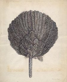 Fan, c. 1938. Creator: Edna C. Rex