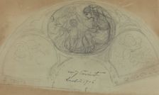 Fan Design [verso], probably 1906. Creator: Lovis Corinth