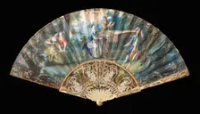 Fan, European, 1840-60. Creator: Unknown