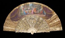 Fan, European, 1855-65. Creator: Unknown