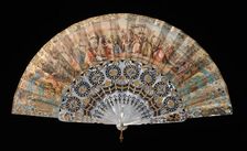 Fan, European, 1855-65. Creator: Unknown