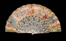 Fan, European, 1855-65. Creator: Unknown