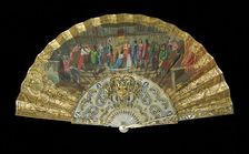 Fan, European, 1855-65. Creator: Unknown