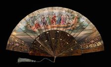 Fan, European, 1860-79. Creator: Unknown