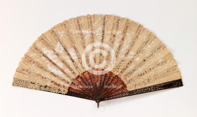 Fan, European, 1885-95. Creator: Unknown.