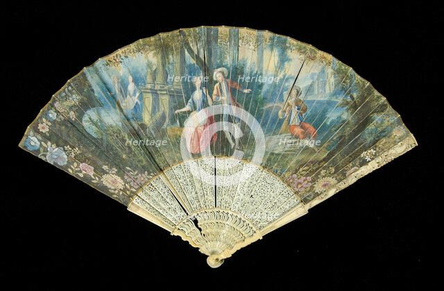Fan, European, fourth quarter 18th century. Creator: Unknown.