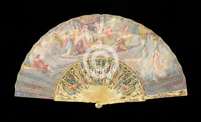 Fan, European, fourth quarter 18th century. Creator: Unknown.