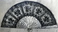 Fan, England, 1870. Creator: Unknown