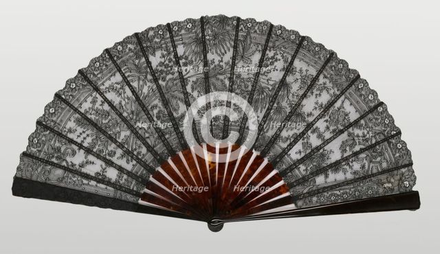 Fan, France, 1870/1890. Creator: Unknown.
