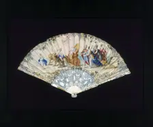 Fan, France, 18th century. Creator: Unknown